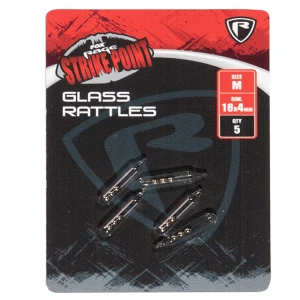 Zarnoitoare Sticla Fox Rage Strike Point Glass Rattle Medium, 5buc Zarnoitoare Sticla Fox Rage Strike Point Glass Rattle Medium, 5buc