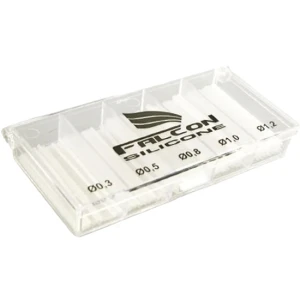 Set Varnis FALCON Silicone Tube Mix 4cm, 0.3-0.5-0.8-1.0-1.2mm Set Varnis FALCON Silicone Tube Mix 4cm, 0.3-0.5-0.8-1.0-1.2mm