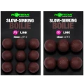 Boilies Korda Artificial Link Slow Sinking Boilie 18mm, 9buc/pac