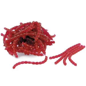 Larve Libelula Artificiale Konger Bloodworm cu Aroma Shrimp, 10g, 180buc/pac Larve Libelula Artificiale Konger Bloodworm cu Aroma Shrimp, 10g, 180buc/pac