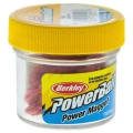 Larve de Musca Berkley PowerBait Worms Red, 1cm, 110buc Larve de Musca Berkley PowerBait Worms Red, 1cm, 110buc