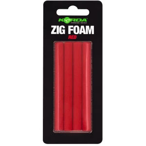 Spuma Flotanta KORDA Zig Foam, Rosu, 8mm, 4buc/pac Spuma Flotanta KORDA Zig Foam, Rosu, 8mm, 4buc/pac