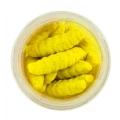 Viermi Artificiali Berkley Gulp! Alive Honey Worm Original Scent Honey Yellow 18buc/borcan