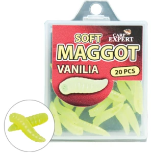 Viermisori CARP EXPERT de Silicon, Vanilie, 20buc/pac