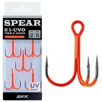 Ancora BKK Spear-21 UVO Treble Hook, Nr.2, 5buc/pac