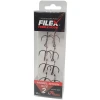 Ancora Tripla Filfishing Black Nickel 1001, Nr.8, 10buc/pac