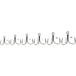 Ancora Tripla MUSTAD Grip Treble Steel ITG77, Nr.6, 6buc/pac Ancora Tripla MUSTAD Grip Treble Steel ITG77, Nr.6, 6buc/pac