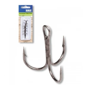 Ancora Zebco Topic Treble Hook Gunsmoke Nr.6
