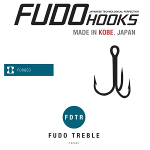 Ancore Fudo Treble (FDTR-UV) nr.6  6buc/cutie Ancore Fudo Treble (FDTR-UV) nr.6  6buc/cutie
