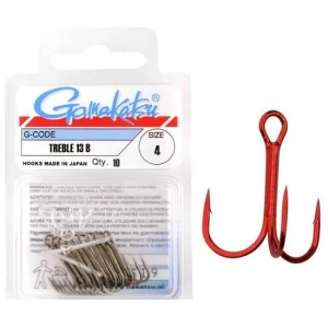 Ancore Gamakatsu 13R Red Nr.1 10buc/plic