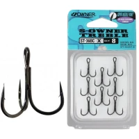 Ancore OWNER ST-36BC Black Chrome, Nr.6, 8buc/pac