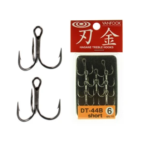 Ancore Vanfook DT-44B Crank Minnow Short Shank Treble nr.4