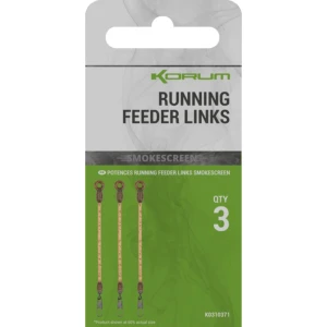 Sistem KORUM Smokescreen Running Feeder Links, 11.5cm, 3buc/pac