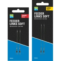 Sistem Preston Antitangle Feeder Link Soft Short, 7.5cm, 2buc/pac