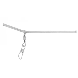 Tub Anti Tangle MIKADO Metalic cu Agrafa, 10cm, 3buc/pac