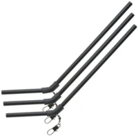 Tub Mikado Antitangle, Negru, 15cm, 30buc/pac