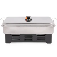 Afumatoare Zebco Magic Fish Smoker Two Burner, 43x27x11cm