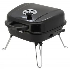 Gratar Cattara Crotone Din Otel Emailat Pliabil, TT13025, 45x30x40cm