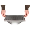 Gratar FOX Cookware Foldable BBQ Inox, 38x26x3cm Gratar FOX Cookware Foldable BBQ Inox, 38x26x3cm