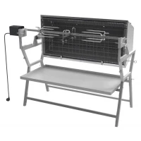 Gratar Pe Carbuni CATTARA PIGLET Cu Rotisor Electric 30kg TT13049