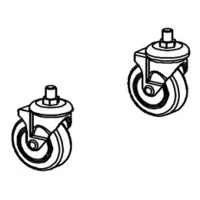 Set 2 Roti Pentru Gratarele Campingaz Master Si Onyx Set 2 Roti Pentru Gratarele Campingaz Master Si Onyx