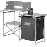Stand Coleman Pentru Gatit Pliabil Cu Loc De Depozitare, 141x60x98.5cm Stand Coleman Pentru Gatit Pliabil Cu Loc De Depozitare, 141x60x98.5cm