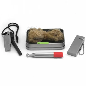 Cutie cu Amnar si Accesorii Aprins Foc Coghlans Fire in a Box