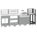 Raft Modular De Colt CATTARA Torino 3 Bucatarie Exterioara TT14127, 47x47x123cm