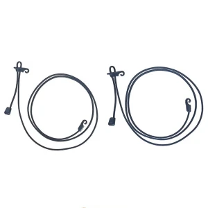 Set Cordeline Elastice de Tensionare Bushmen Black Set Cordeline Elastice de Tensionare Bushmen Black