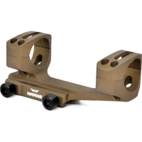 Prindere Luneta Warne Scope Mounts Cu Inele Fixa 30mm Maro