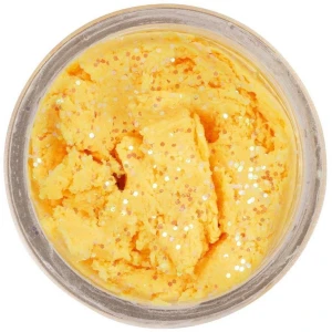 Pasta BERKLEY PowerBait Natural Glitter Trout Dough, Cheese, Glitter, 50g Pasta BERKLEY PowerBait Natural Glitter Trout Dough, Cheese, Glitter, 50g
