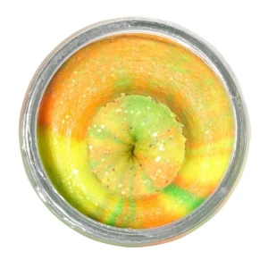 Pasta BERKLEY PowerBait Natural Glitter Trout Dough, Salmon Egg, Rainbow Glitter, 50g