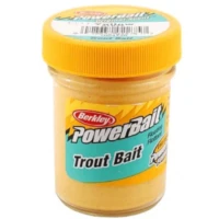 Pasta Berkley Powerbait Trout Bait Yellow, 50g