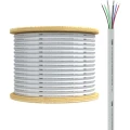 Cablu Audio Marin cu RGB DS18 MOFC12/18GA-100SWRGB 4mm²/1mm², Alb