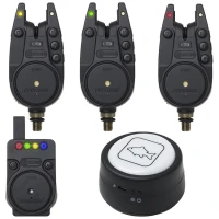Set 3 Avertizoare Electronici + Statie Snz + Lanterna Prologic C-series Set 3 Avertizoare Electronici + Statie Snz + Lanterna Prologic C-series