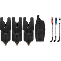 Set Avertizori Korum Kri Remote Alarm Set + Hangere, 3+1