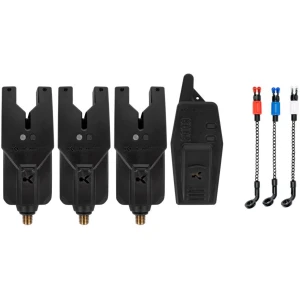 Set Avertizori Korum KRI Remote Alarm Set + Hangere, 3+1