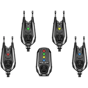 Set DAM 4 Avertizoare + Statie, Red / Green / Yellow / Blue