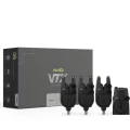 Set Statie + Avertizori AVID CARP VTX 3+1 Bite Alarm Set Set Statie + Avertizori AVID CARP VTX 3+1 Bite Alarm Set