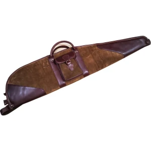 Husa Dubla pentru Carabina Arrow BLS, Piele, Maro, 130cm