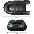 Barca Gonflabila CARP SPIRIT Black Boat Alu 230