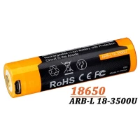 Acumulator Cu Micro-usb Fenix 18650 - 3500mah Arb-l 18-3500u Acumulator Cu Micro-usb Fenix 18650 - 3500mah Arb-l 18-3500u