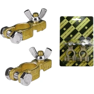 Set Borne pentru Baterie ALLROUNDMARIN, cu Piulite Fluture