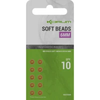 Bile Cauciuc KORUM Smokescreen Soft Beads, 6mm, 10buc/pac Bile Cauciuc KORUM Smokescreen Soft Beads, 6mm, 10buc/pac