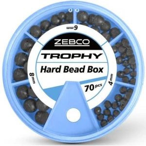 Bile Zebco de Cauciuc Rubber Beads Hard 70buc/set Bile Zebco de Cauciuc Rubber Beads Hard 70buc/set