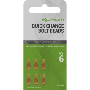 Bilute KORUM Smokescreen Quick Change Bolt Beads, 6buc/pac Bilute KORUM Smokescreen Quick Change Bolt Beads, 6buc/pac