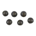 Bilute Silicon FOX Edges Naturals Tapered Bore Bead, 5mm, 20buc/pac