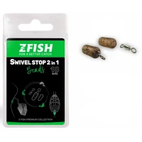 Kit Zfish Swivel Stop Beads 2 In 1, 10buc/pac