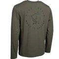 Bluza NASH Make It Happen Carp Logo Long Sleeve T Shirt Green, Marime 3XL