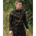Bluza UV KORDA Kool UPF Zip Jersey, Dark Kamo, Marimea L Bluza UV KORDA Kool UPF Zip Jersey, Dark Kamo, Marimea L